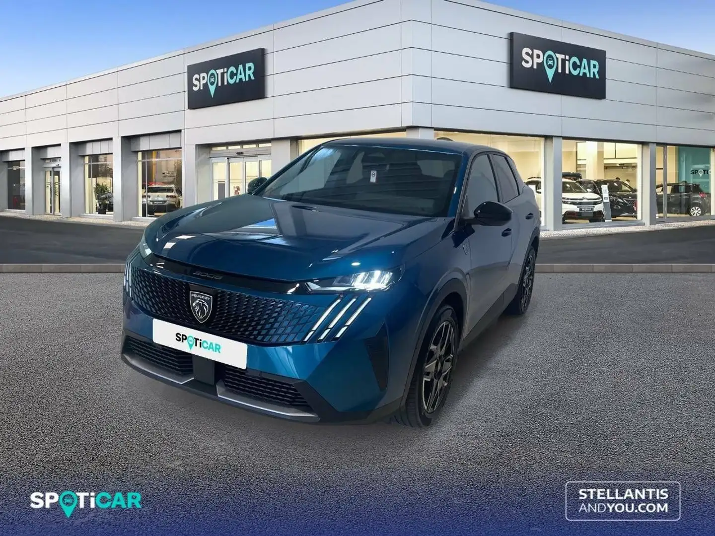 Peugeot 3008 1.2 100KW  eDCS6 Allure Bleu - 1
