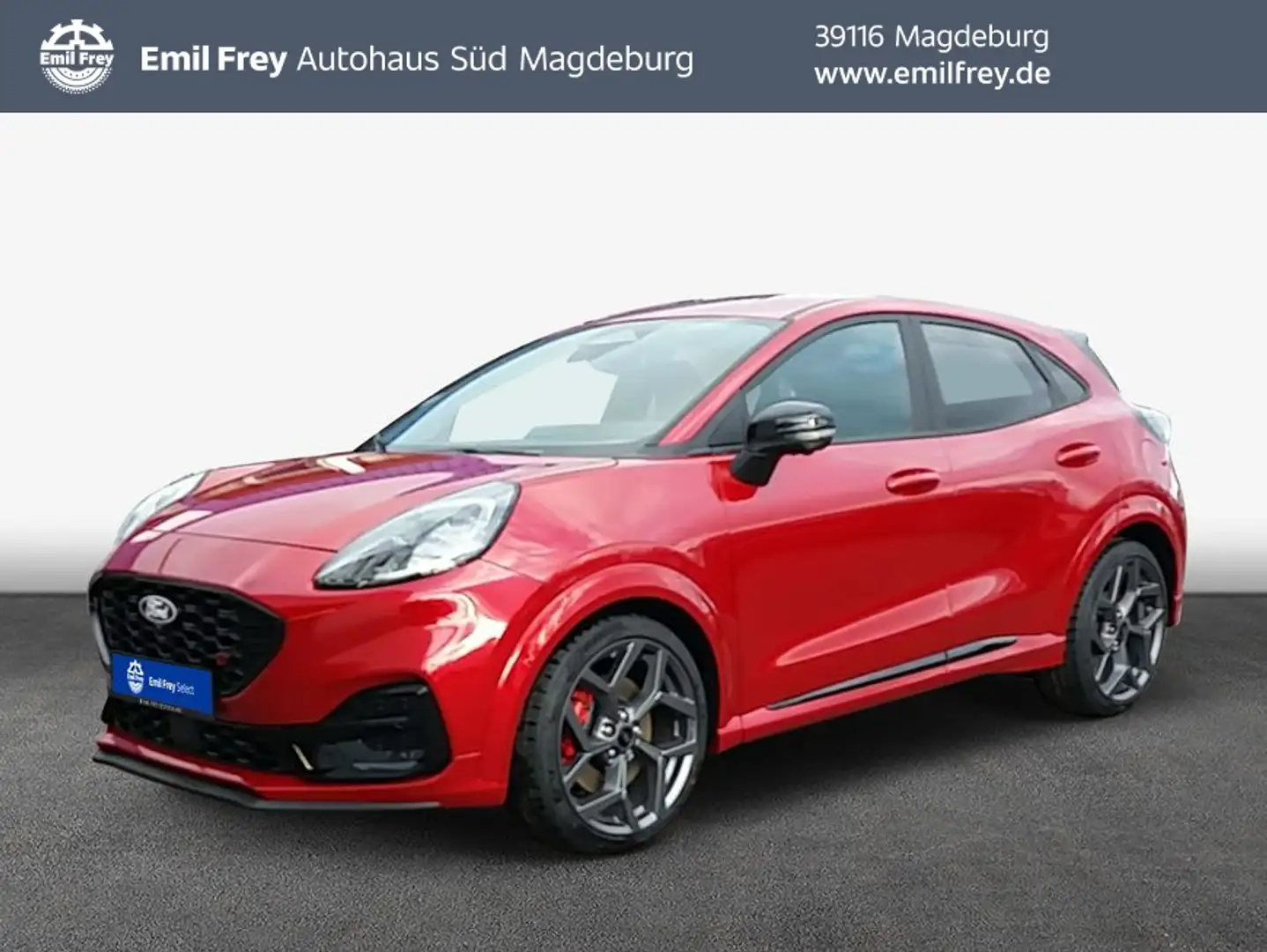Ford Puma 1.0 EcoBoost Hybrid Aut. ST 117 kW, 5-türig Rood - 1