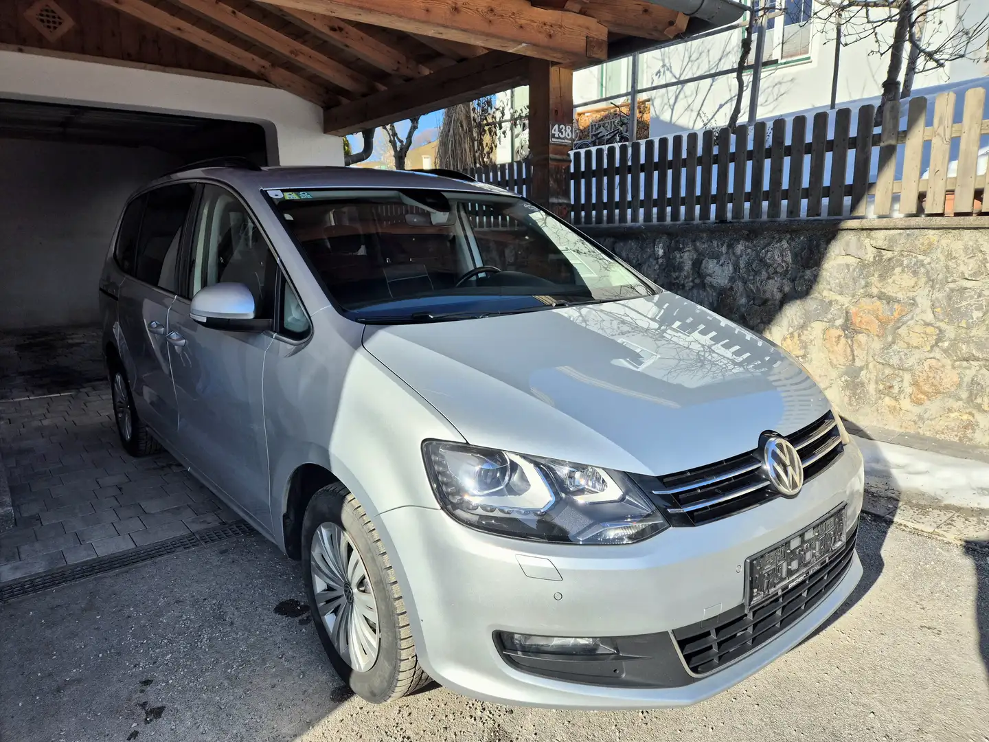 Volkswagen Sharan Sharan Comfortline TDI SCR 4MOTION DSG Silber - 1