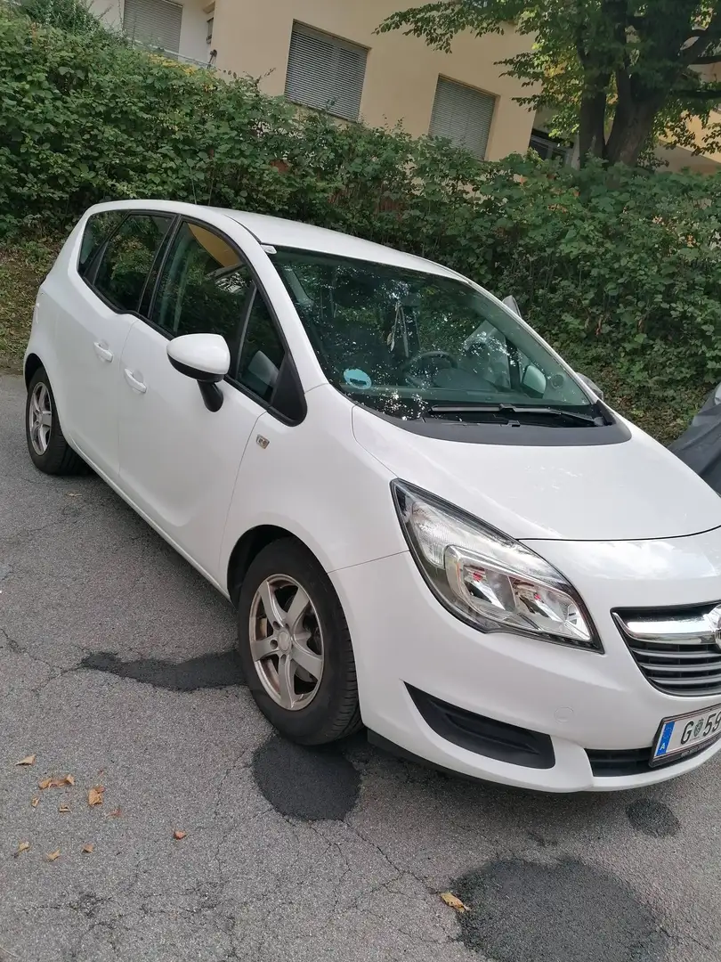 Opel Meriva Meriva 1,4 Ecotec Cool Weiß - 2