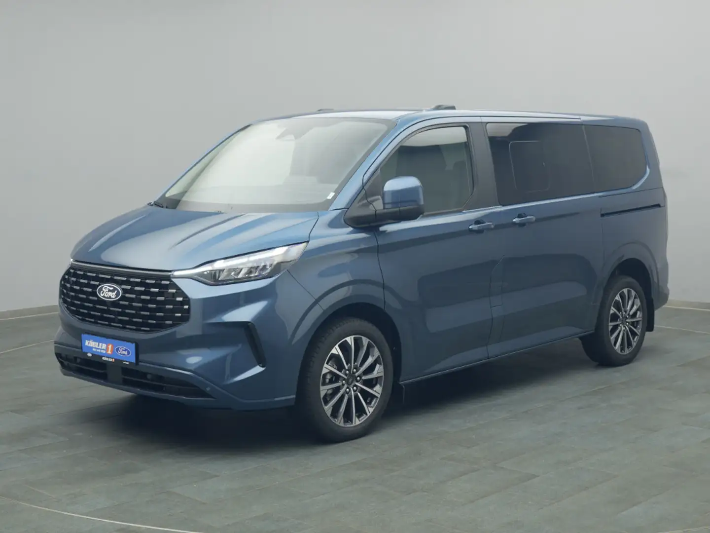 Ford Tourneo Custom 320 L1 Titanium 150PS/Navi Blau - 2