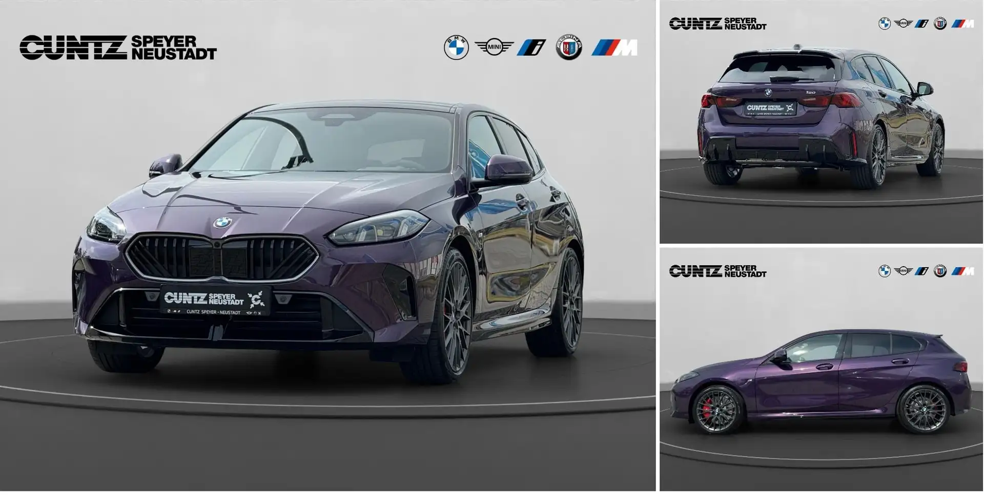 BMW 120 5-Türer M Sportpaket Pro Iconic Glow Niere Violet - 1