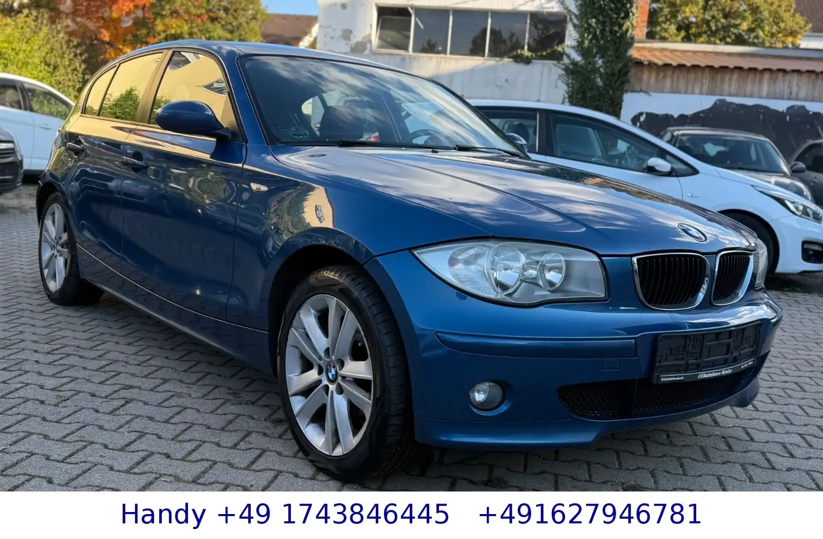 BMW 116 1er Lim. 116i/TÜV AU 11.2026/PDC/Steuerkette NEU Blau - 2