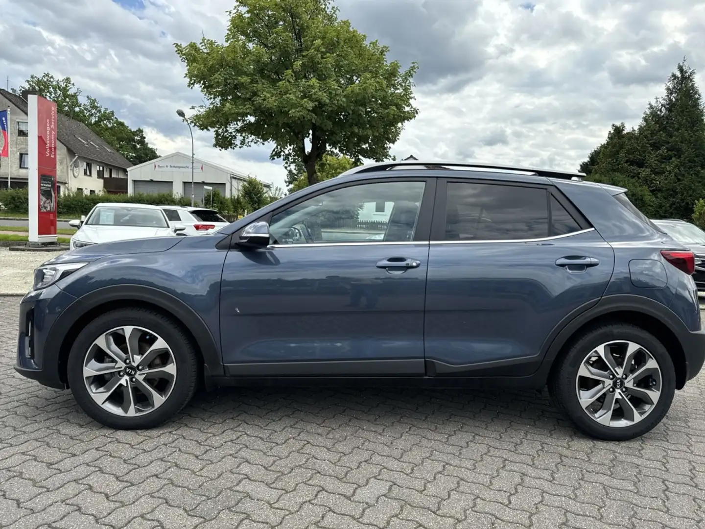 Kia Stonic 1.0 T-GDI Platinum Edition Navi/Kamera Navi Kék - 2