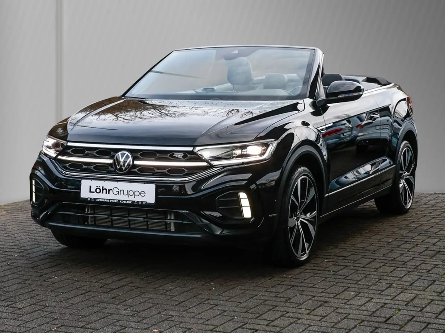 Volkswagen T-Roc Cabriolet 1.5 TSI DSG R-Line AHK, RFK, Navi., A... Noir - 2