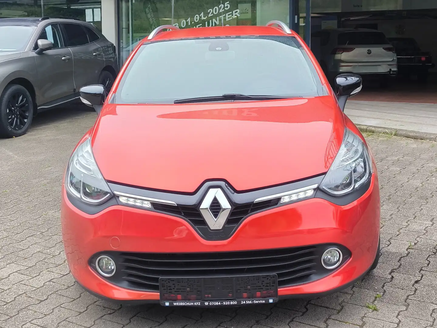 Renault Clio Luxe Automatik AHK TOP!!! Rot - 2