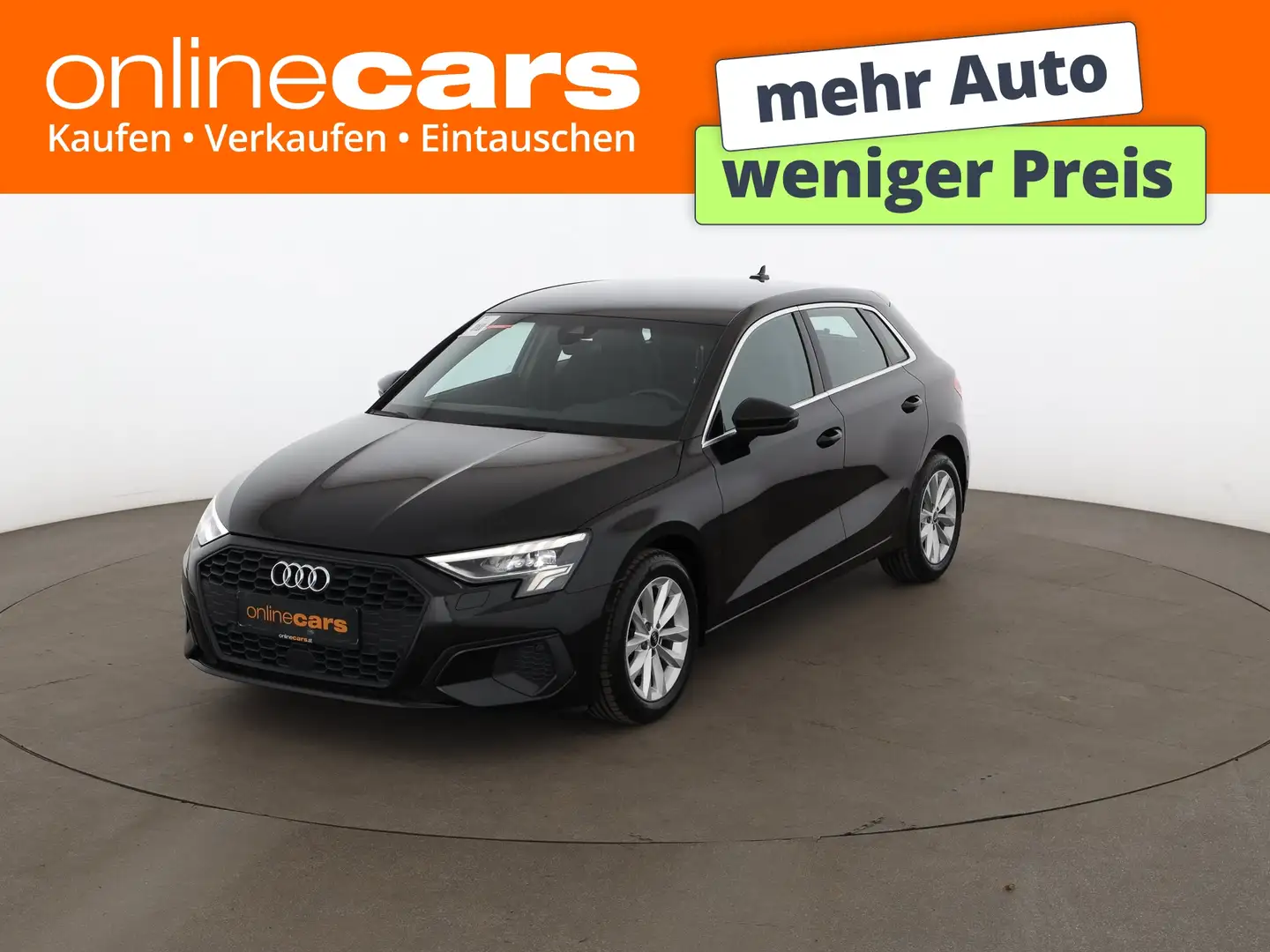 Audi A3 SB 30 TFSI Aut LED LEDER NAVI SITZHZG ASSIST Schwarz - 1