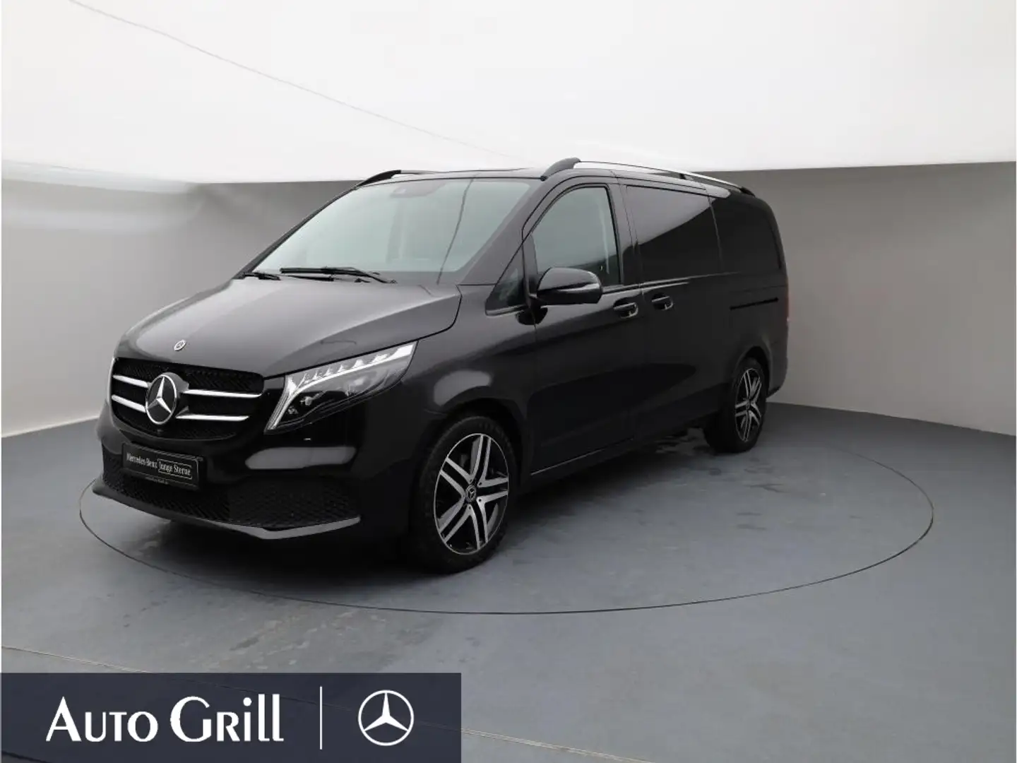 Mercedes-Benz V 250 d Avantg Night Distr Leder Burm 7Si 360K Nero - 1