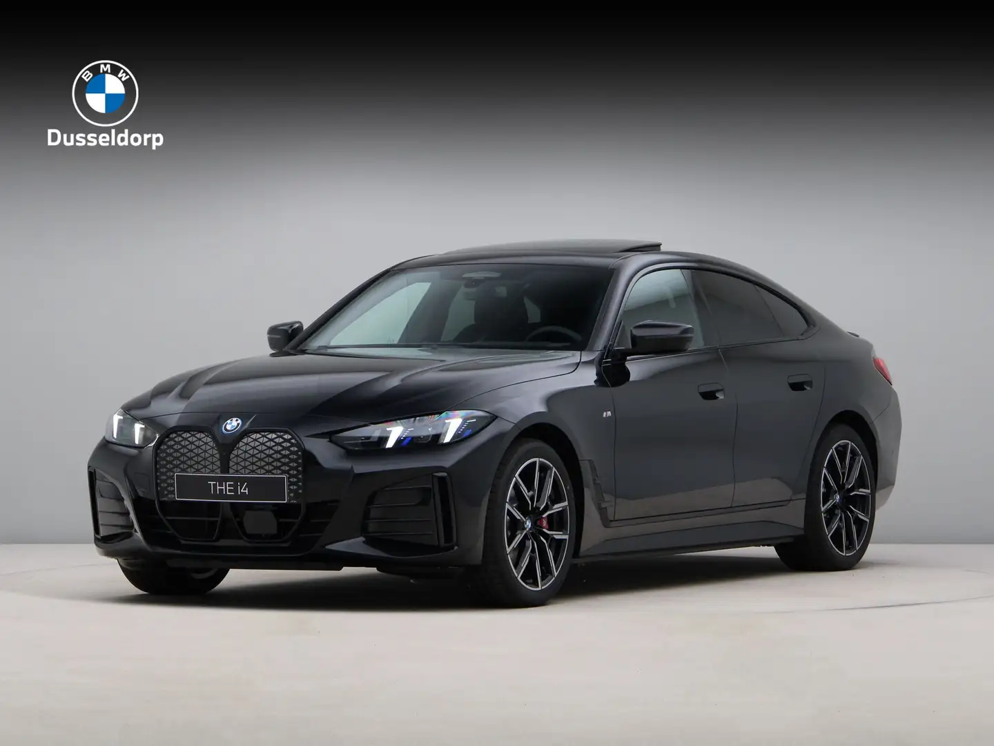BMW i4 eDrive35 70 kWh Zwart - 1