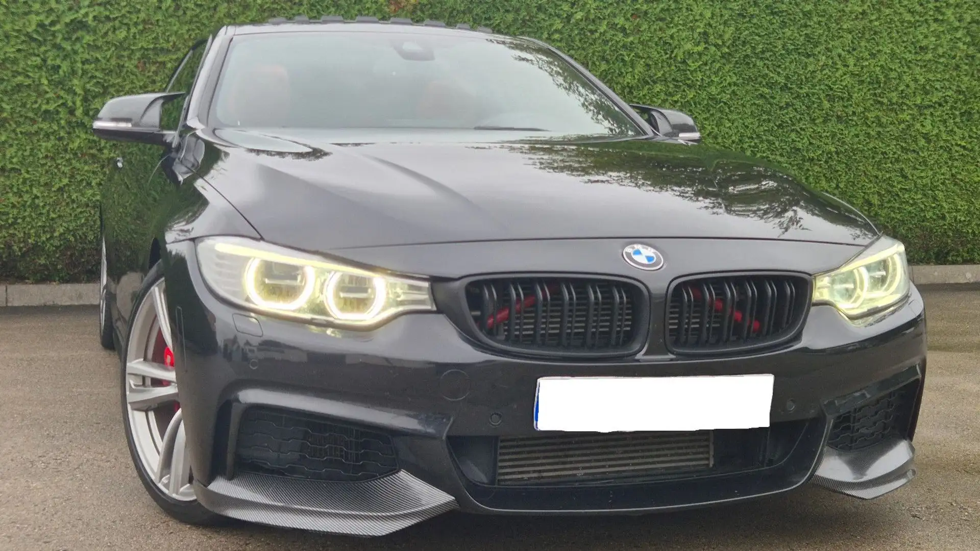 BMW 435 435i Coupé M Sport Aut./43.000KM/VOLLAUSST Schwarz - 1