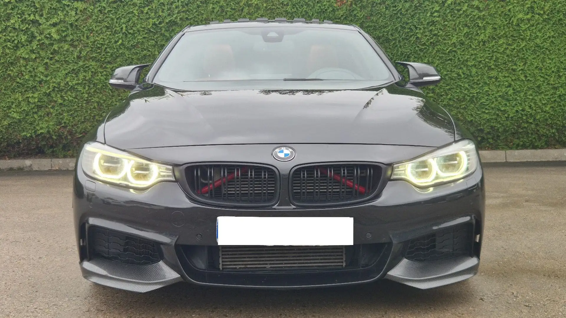 BMW 435 435i Coupé M Sport Aut./43.000KM/VOLLAUSST Schwarz - 2