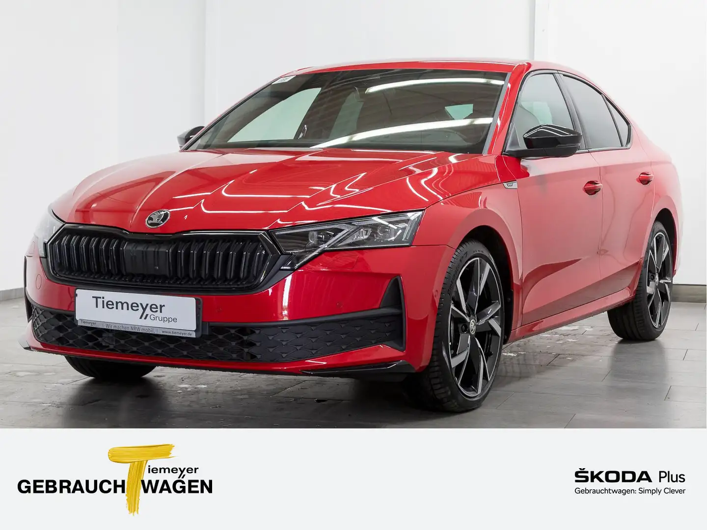 Skoda Octavia 2.0 TDI DSG SPORTLINE MATRIX DCC LM19 Rot - 1