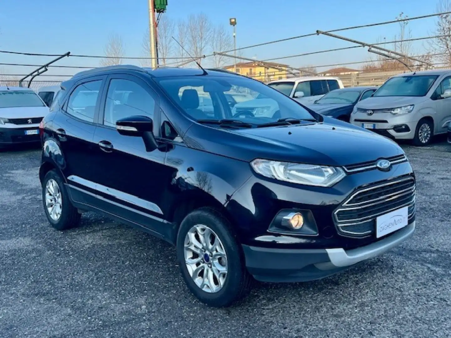 Ford EcoSport 1.5 TDCi 90 CV Titanium Schwarz - 1