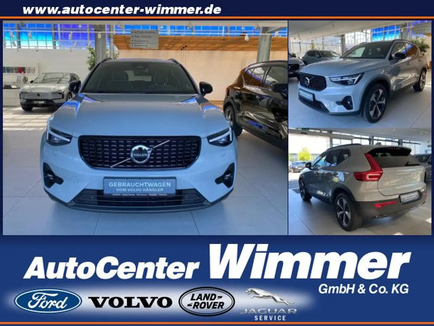 Volvo XC40 B4 B DKG Plus Dark Fahrerass-Paket+Licht-Pake Grau - 1