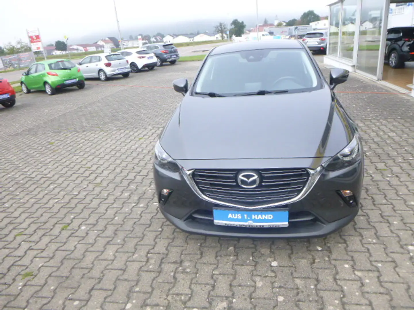 Mazda CX-3 SKYACTIV-G 121 1. Hand, sehr guter Zustand, TÜV NE Grau - 2
