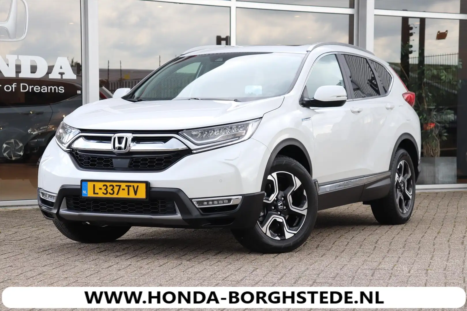 Honda CR-V 2.0 e:HEV 184pk 4WD Executive Autom. navigatie Weiß - 1