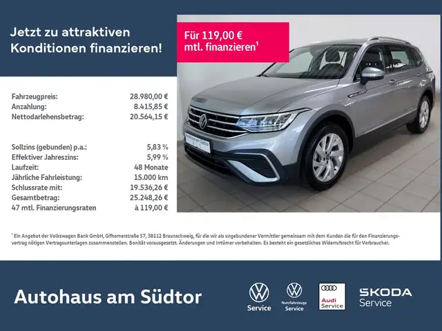 Volkswagen Tiguan Allspace Life 1.5 TSI DSG | LED AHK ACC