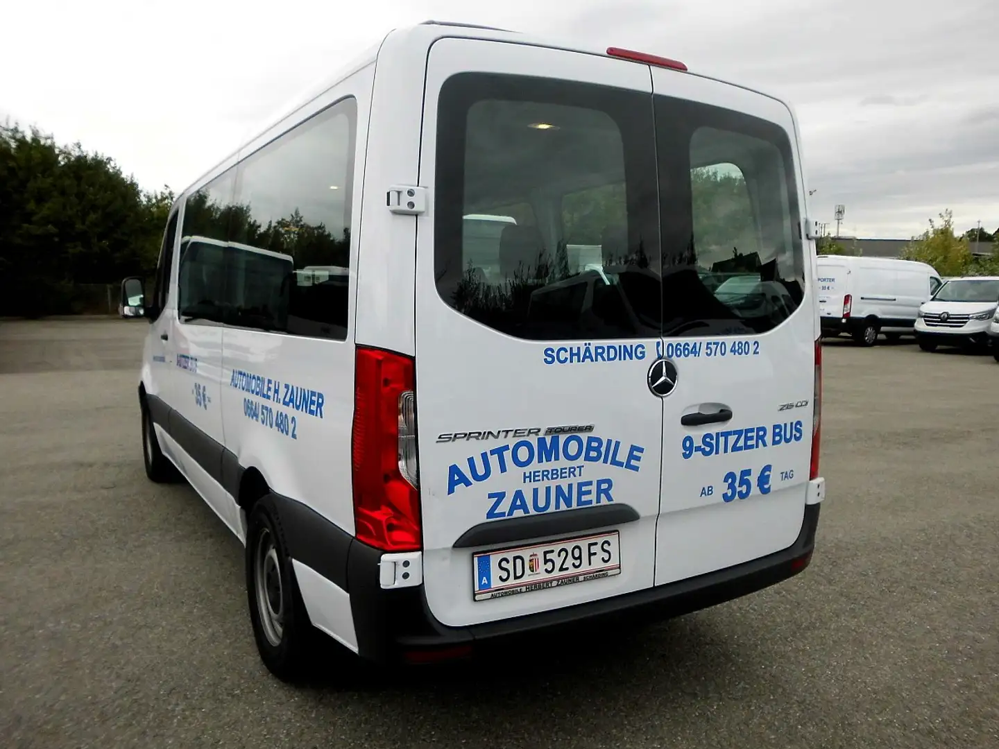 Mercedes-Benz Sprinter Tourer 215 CDI 3,19t Standard / Normal Aut. Blanc - 2