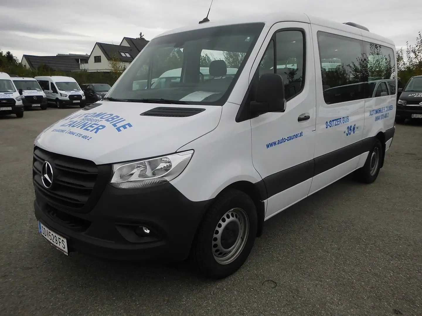 Mercedes-Benz Sprinter Tourer 215 CDI 3,19t Standard / Normal Aut. Blanc - 1