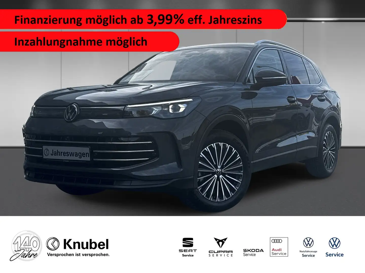 Volkswagen Tiguan Elegance 1.5 eTSI DSG IQ.LIGHT/AHK/AreaView Grau - 1