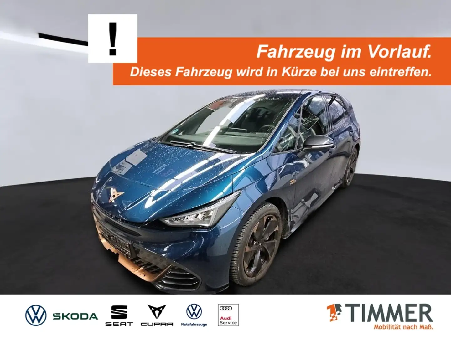 CUPRA Born 62 kWh +LED +RKAM +ACC +19" +NAVI +SHZ +DAB + Blau - 1