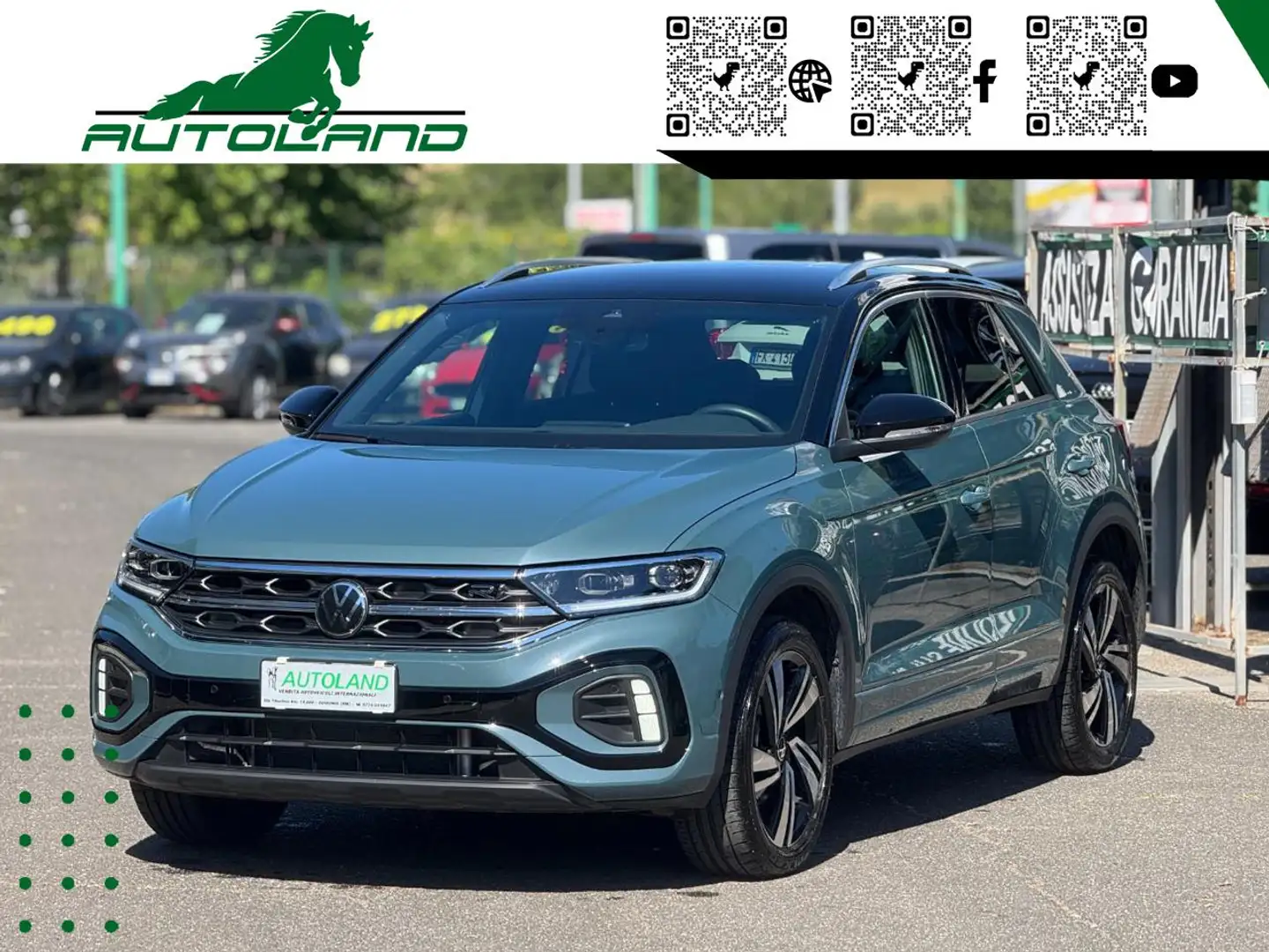 Volkswagen T-Roc 1.5 TSI  DSG R-Line Garanzia Ufficiale Volkswagen Blu/Azzurro - 1