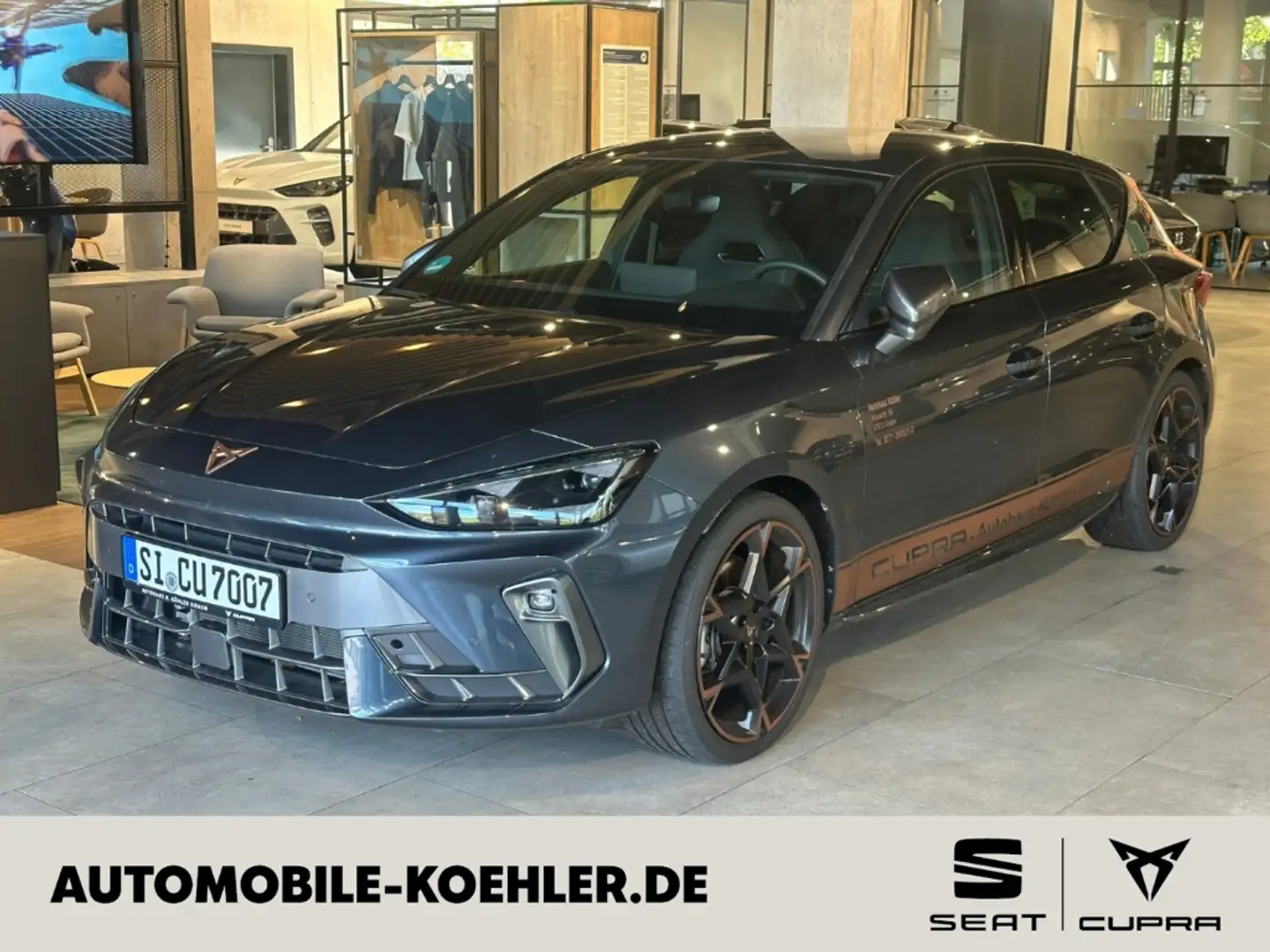 CUPRA Leon 1.5e DSG Memory AD Navi  Soundsystem MATRIX Grau - 1
