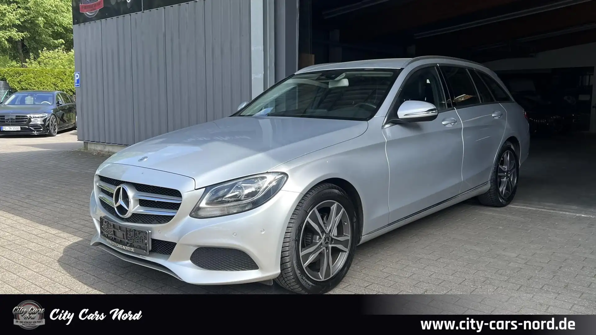 Mercedes-Benz C 200 d T Blue Tec AVANTGARDE-BUSINESS-KAM Plateado - 1