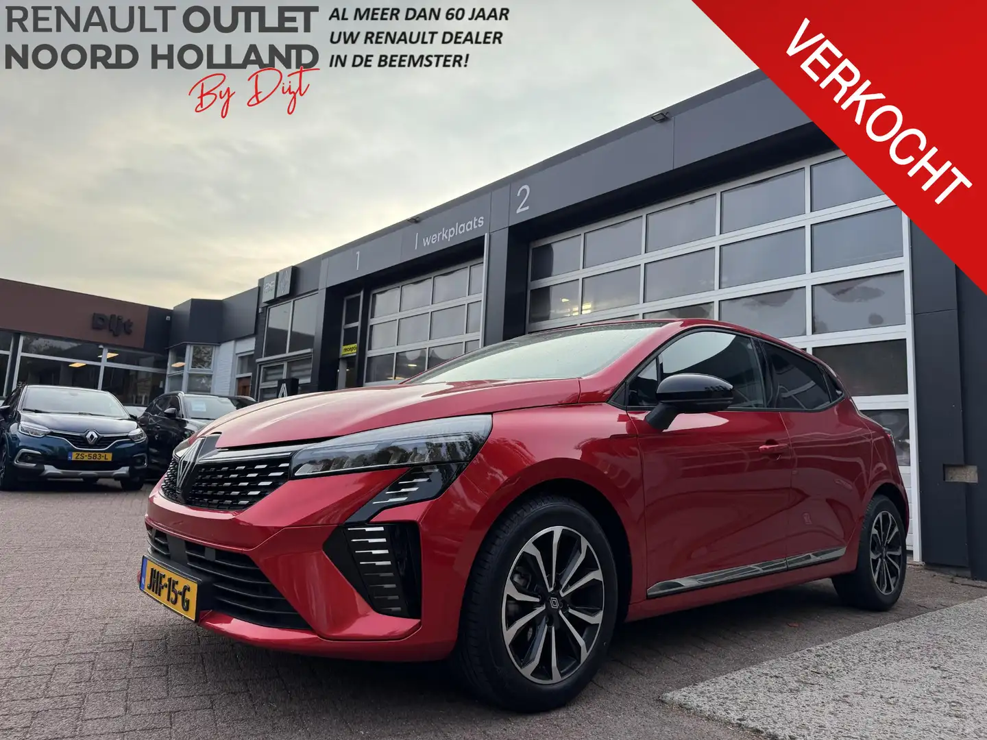 Renault Clio 1.0 TCe 90 GPF Techno+Pack Winter!! Rojo - 1