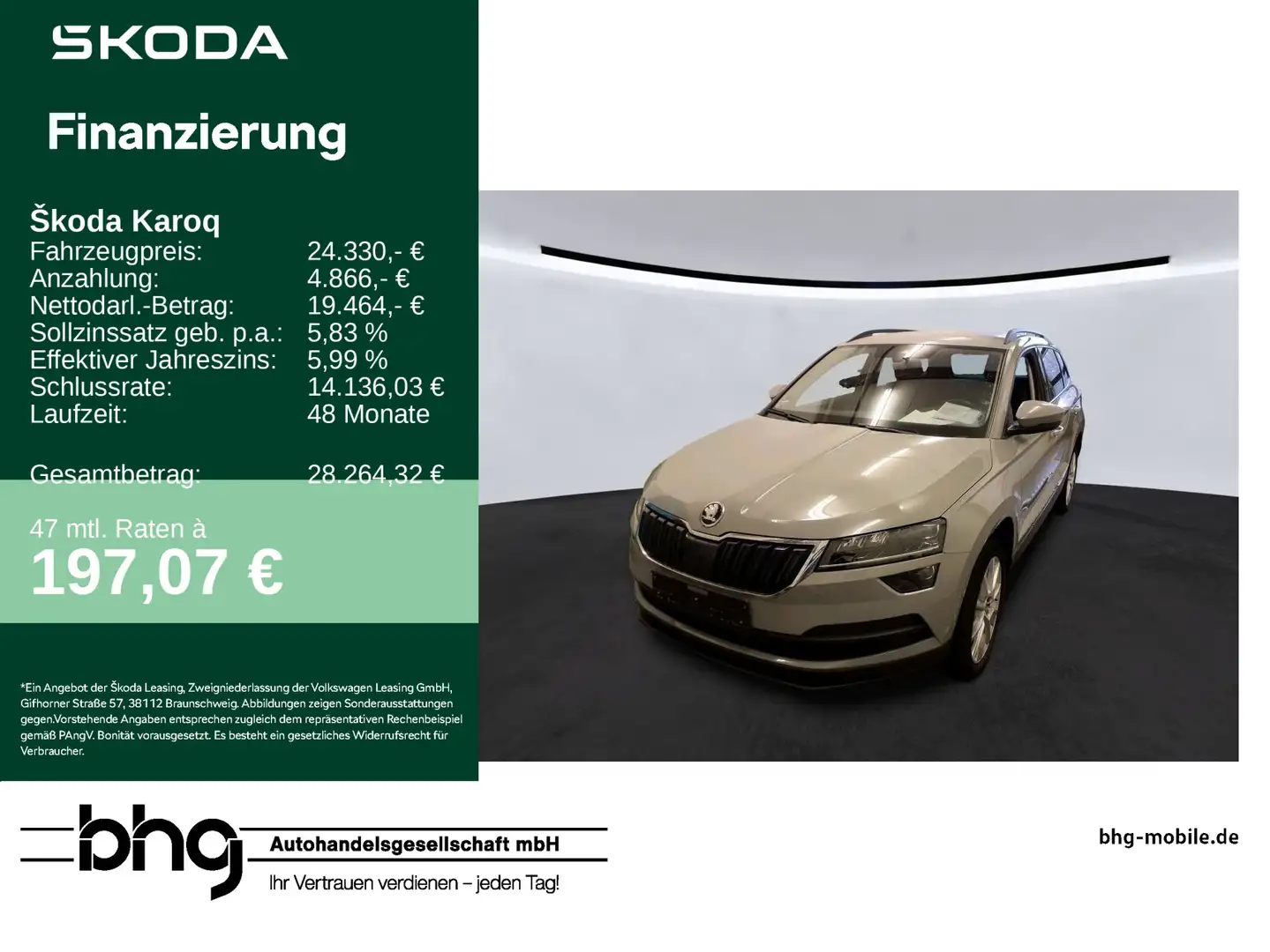 Skoda Karoq 2.0 TDI DSG Style Gris - 1