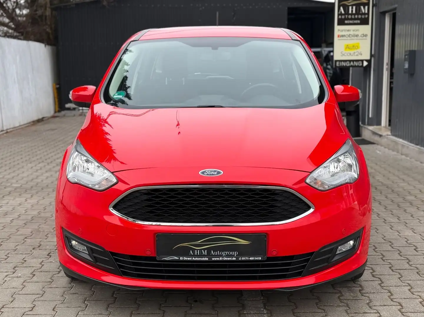 Ford Grand C-Max Grand C-MAX 1.5 EcoBoost Cool&Connect 1.Hnd/Navi Rouge - 2