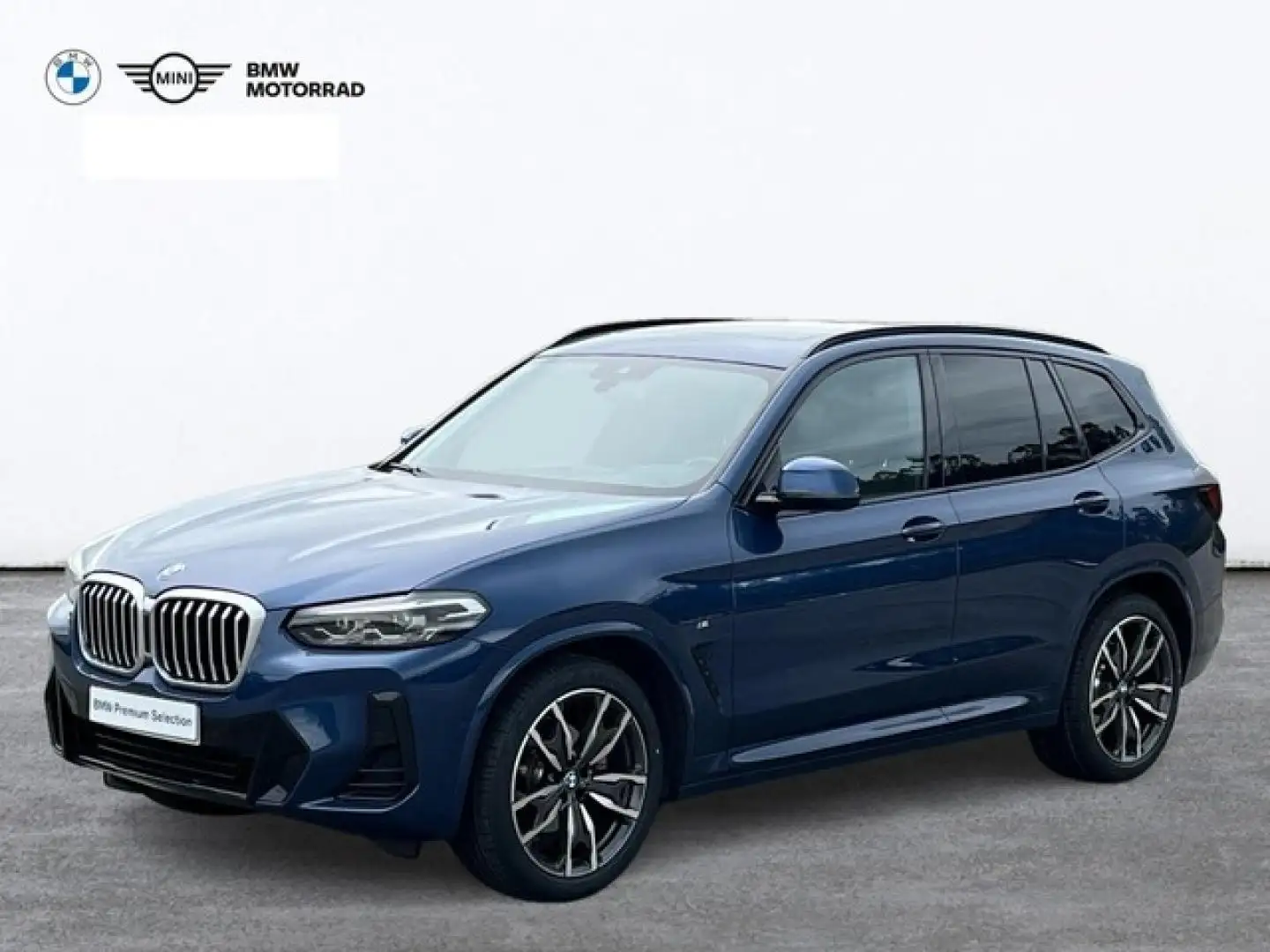 BMW X3 xDrive 20dA xLine Azul - 1