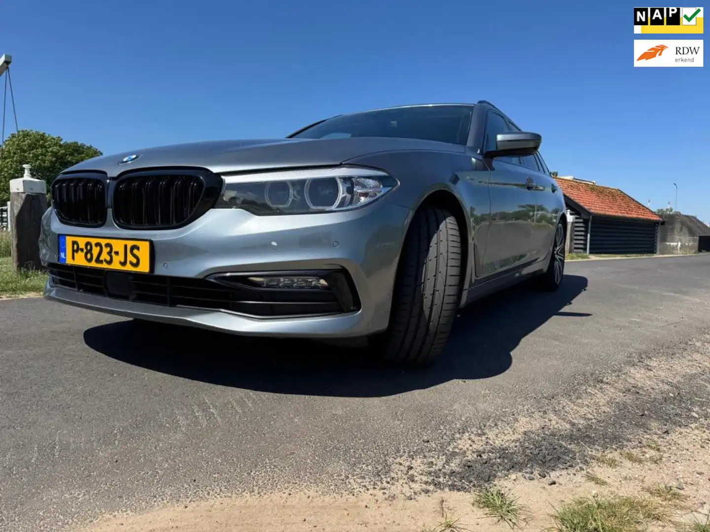 BMW 530 5-serie Touring 530i High Executive Grigio - 1