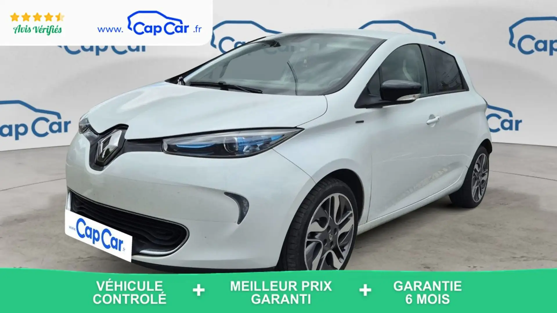 Renault ZOE r90 22 kWh 88 Éditon one Blanc - 1