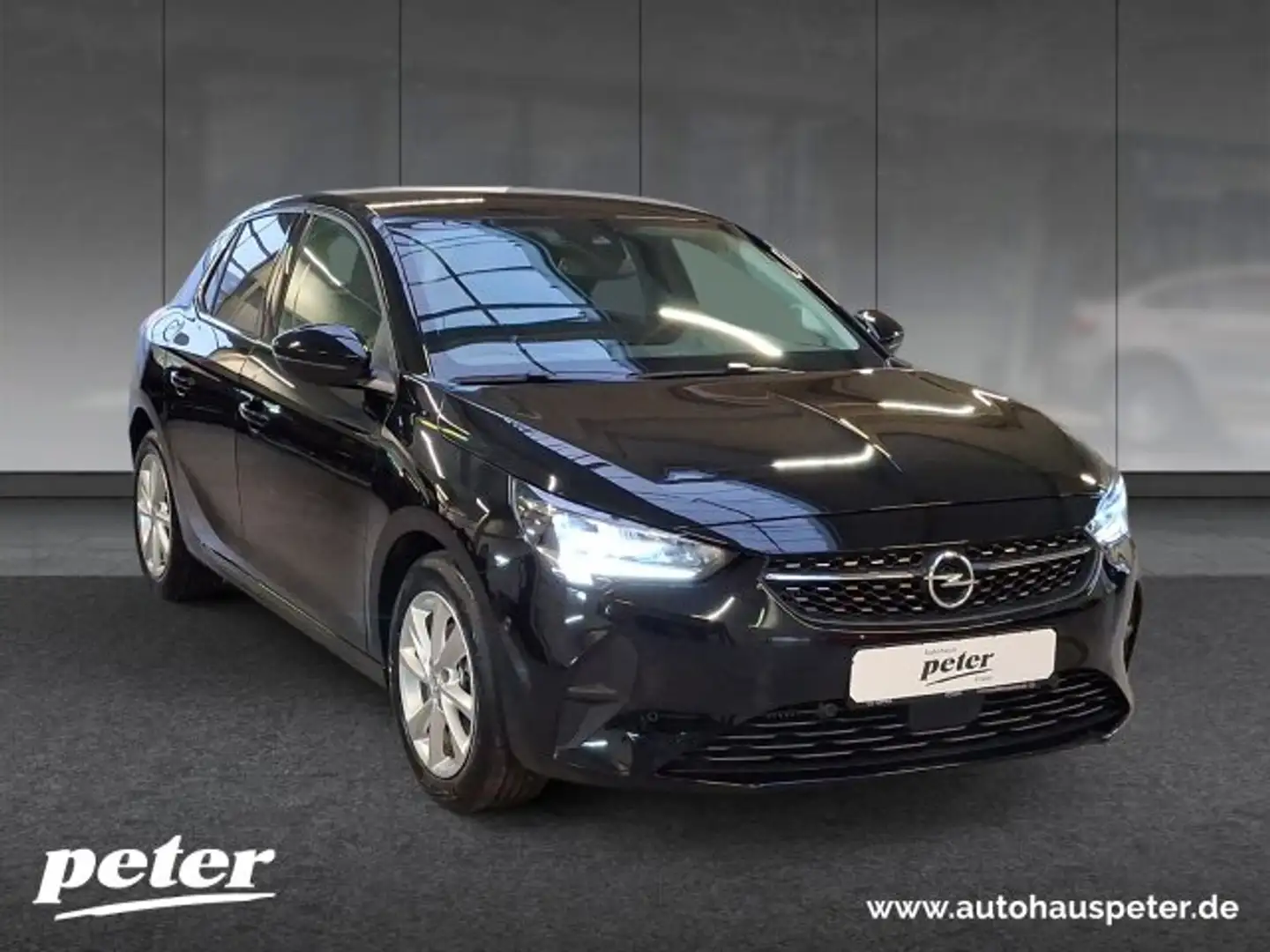 Opel Corsa Corsa F 1.2 Turbo Elegance Klimaautomatik Sitzheizung 100PS Schwarz - 2