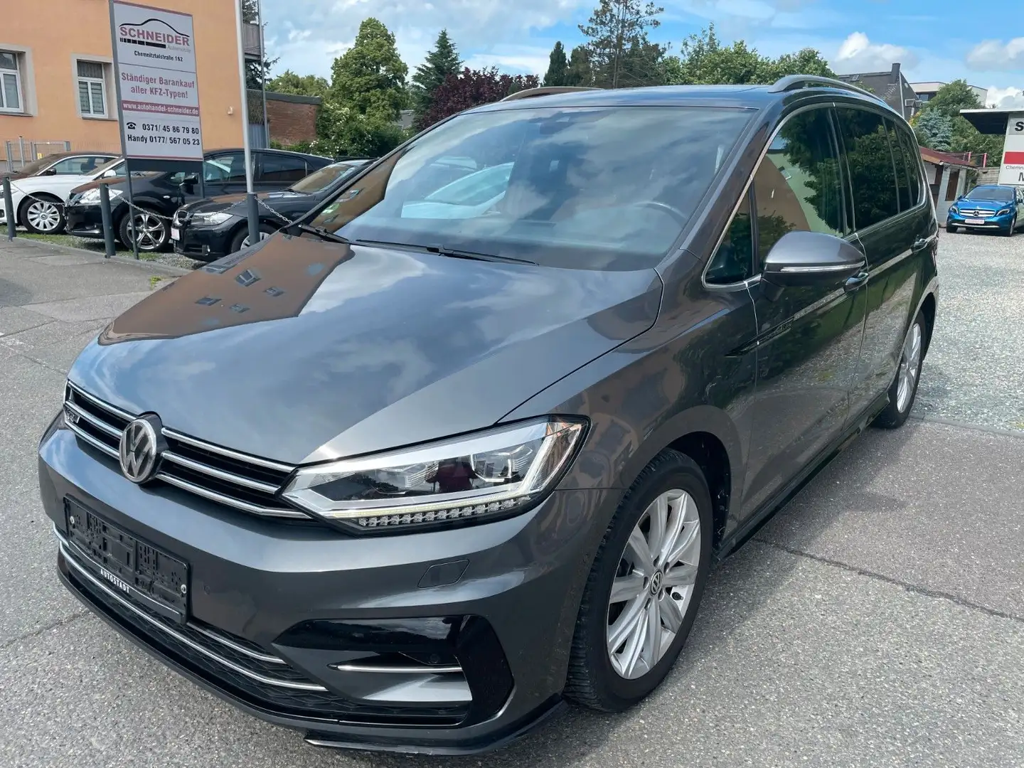 Volkswagen Touran 1.8 TSI DSG R LINE7 SITZE PANORAMA Сірий - 1