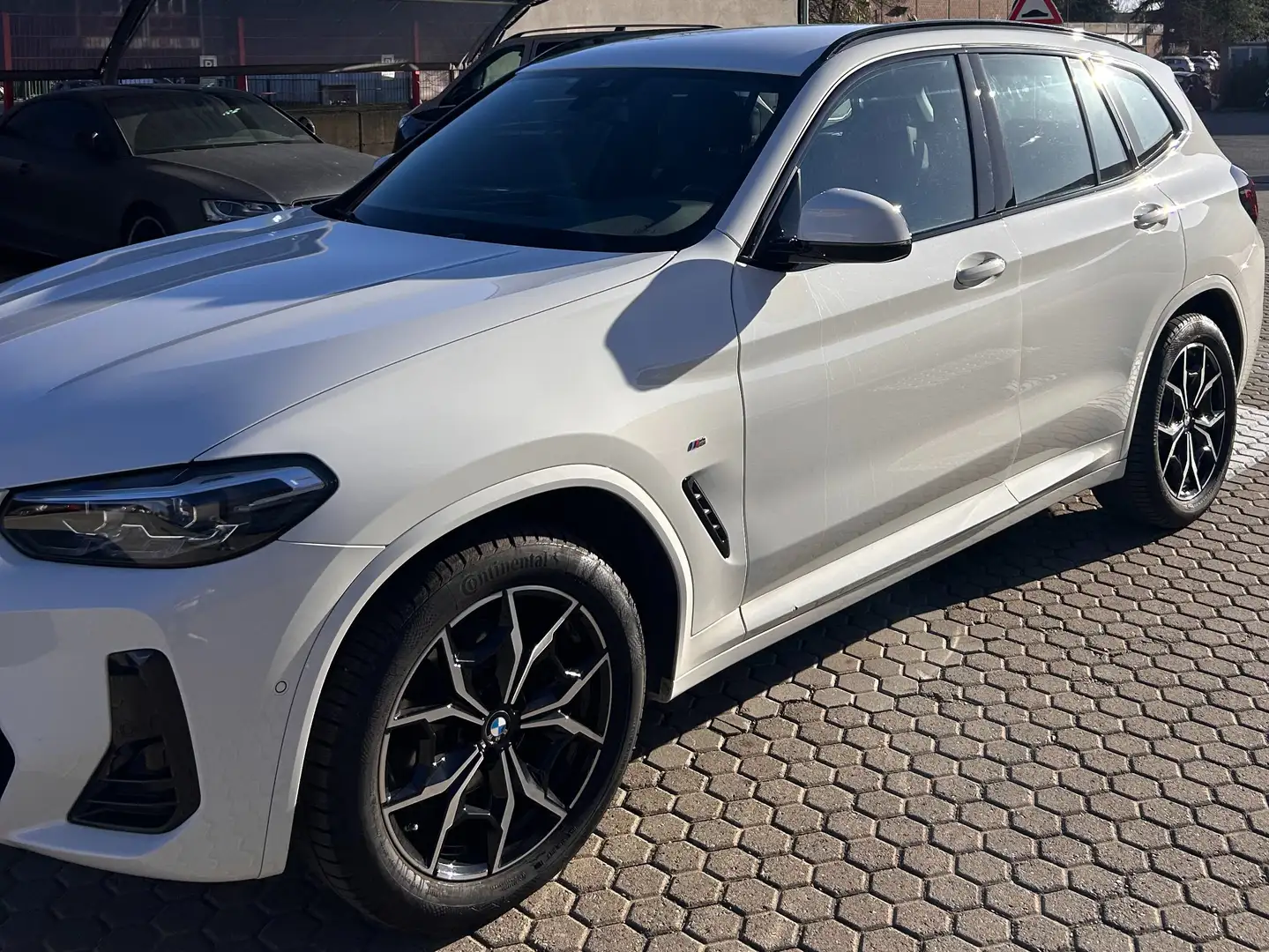 BMW X3 X3 G01 2021 xdrive20d mhev 48V Msport auto Bianco - 2