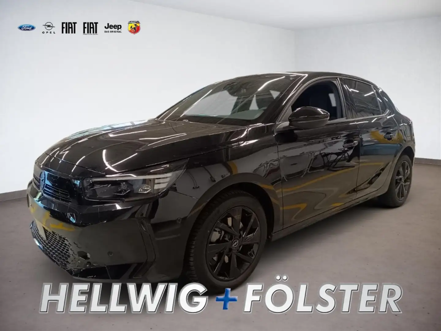 Opel Corsa F GS Shz Navi Kamera 360 PDC v+h Keyless Negro - 1