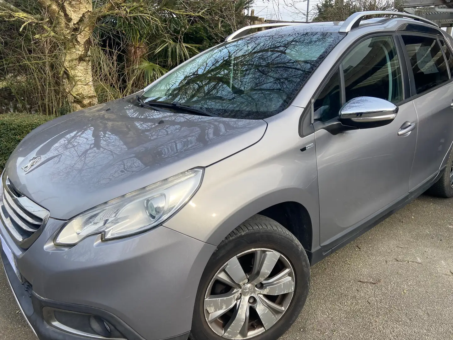 Peugeot 2008 2008 1.6 BlueHDi 100ch BVM5 Style Argent - 1