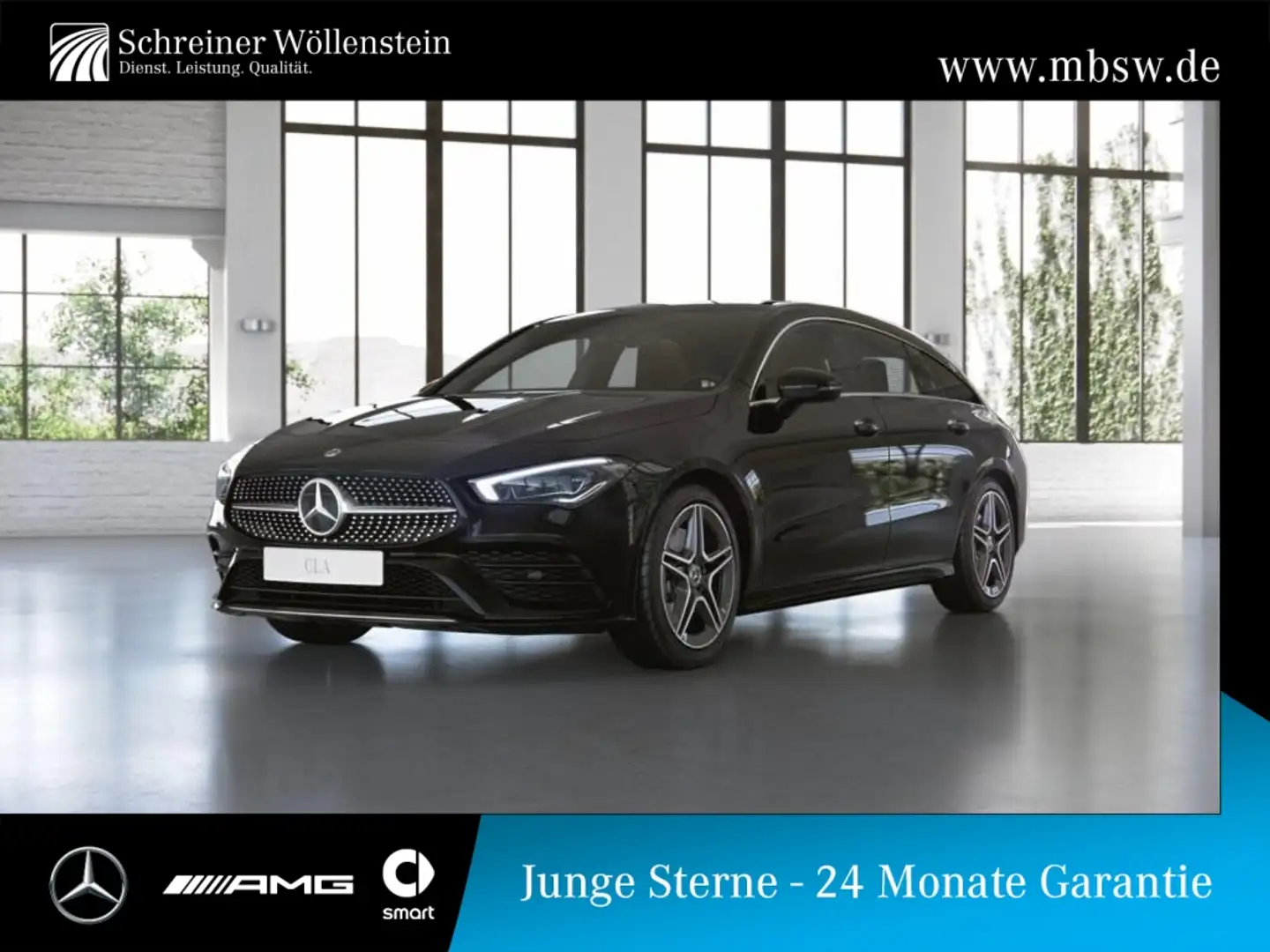Mercedes-Benz CLA 250 Shooting Brake *AMG*AHK*Mbeam*MBUX*AUT Schwarz - 1