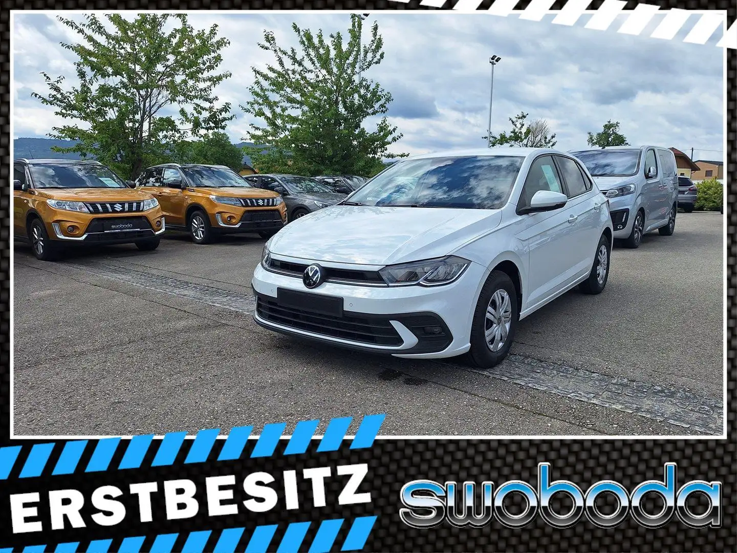 Volkswagen Polo 1,0 4Me Weiß - 1
