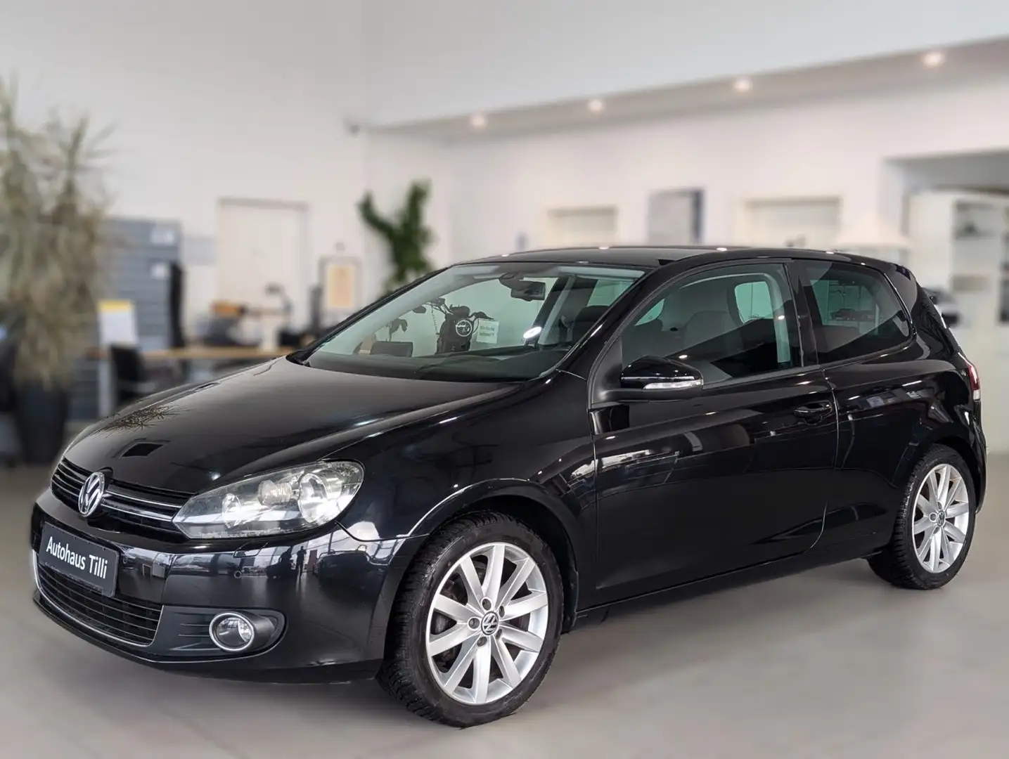 Volkswagen Golf VI 1.4 TSI Highline Aut. /PDC/SHZ/Alcantara Schwarz - 1