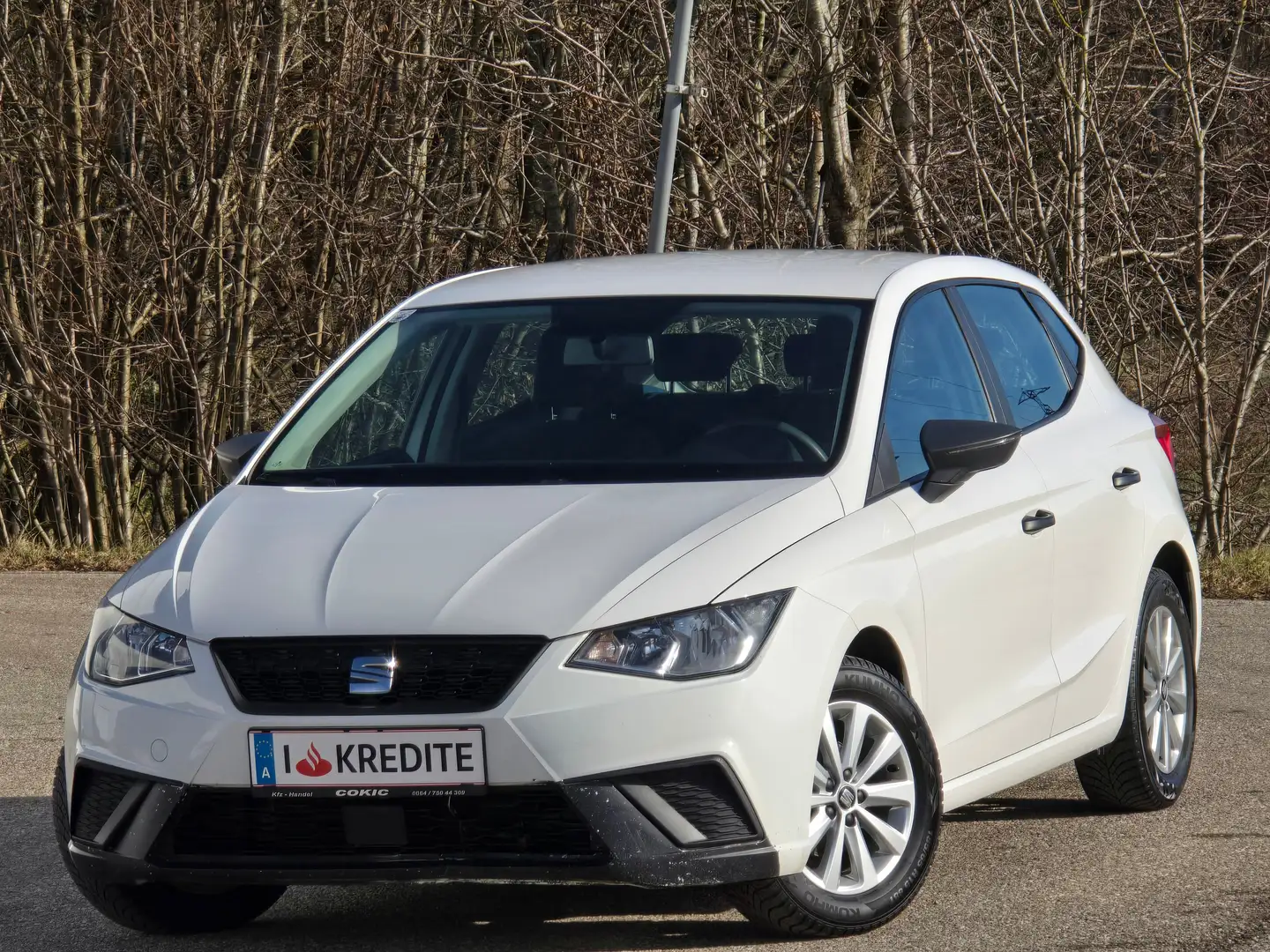 SEAT Ibiza Reference Top*Kredit* Klima*Tempomat*Pickerl  8/25 Weiß - 1