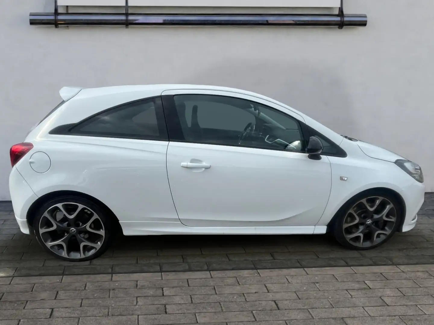 Opel Corsa E OPC 1.6 Turbo *Carbon*Recaro*BT Klima Xenon Blanc - 2