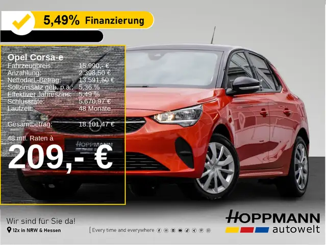 Opel Corsa-e Edition*Klimaautomatik*Kamera*PDC*