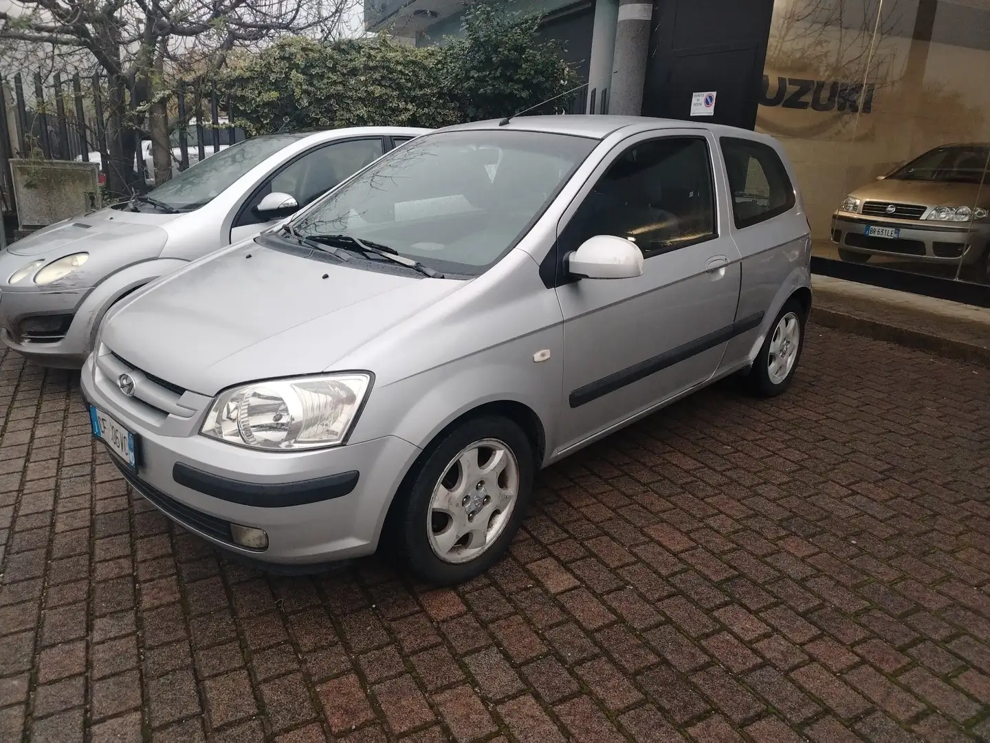 Hyundai Getz Getz 2002 3p 1.6 16v GLS Premium Argent - 1