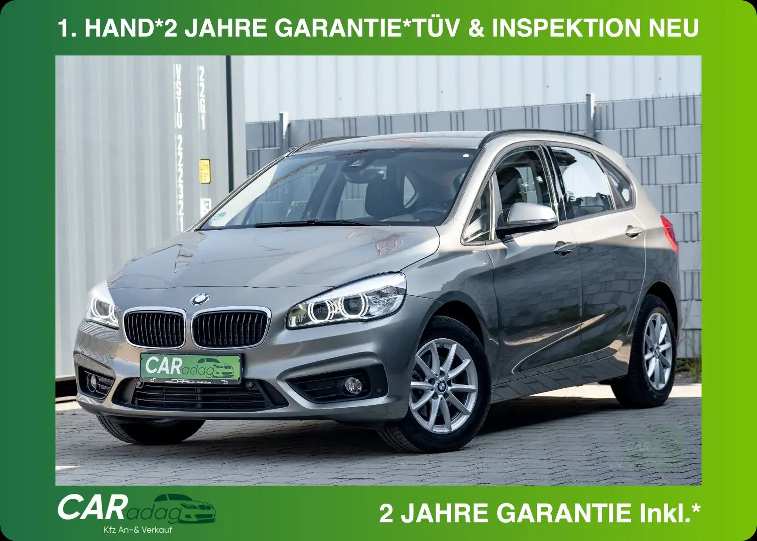 BMW 218 Active Tourer 218 I Advantage*2 JAHRE GARANTIE* Silber - 1