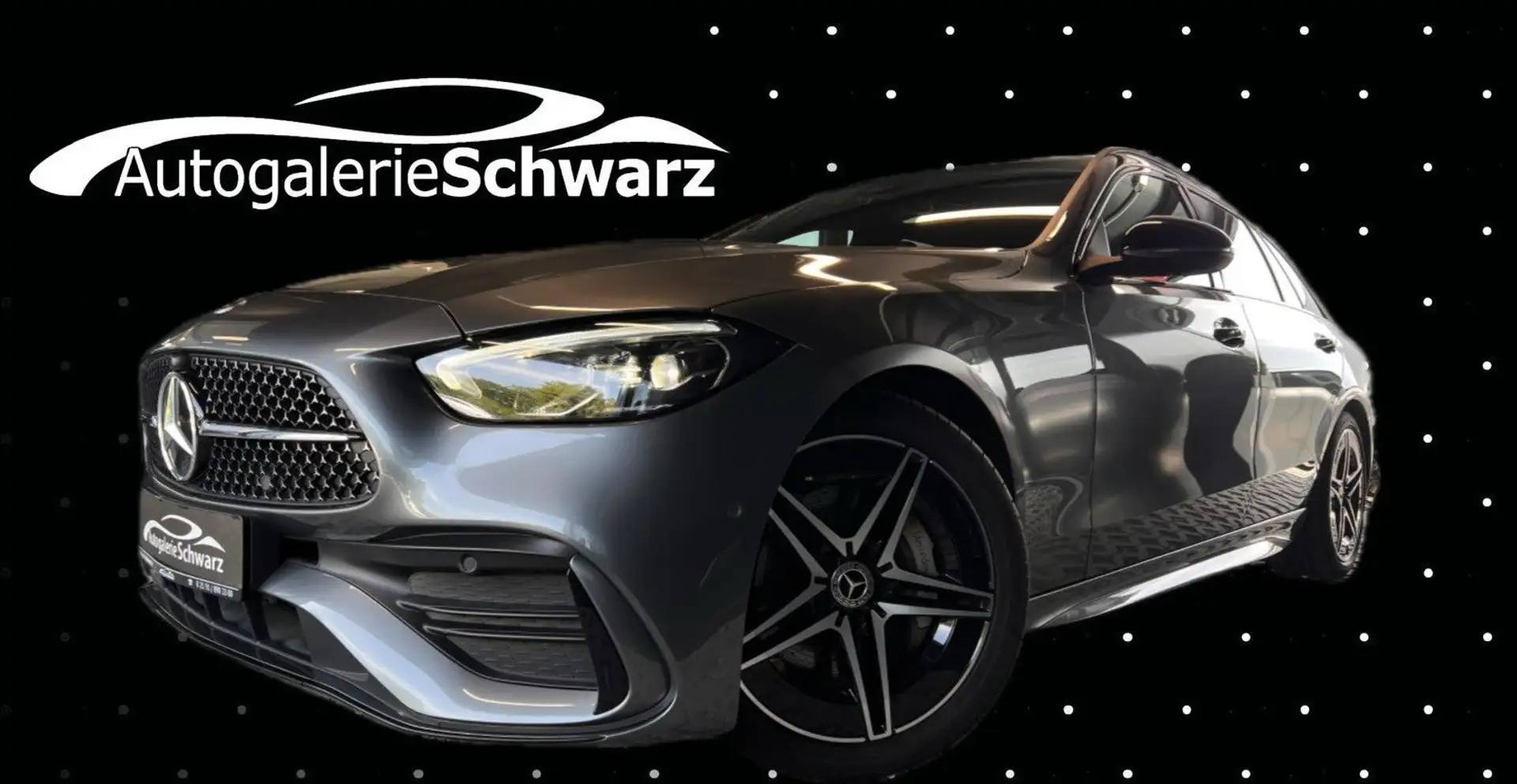 Mercedes-Benz C 200 d T 9G AMG-LINE NIGHT ADAP NAV-PREM KAM AMB Grau - 1