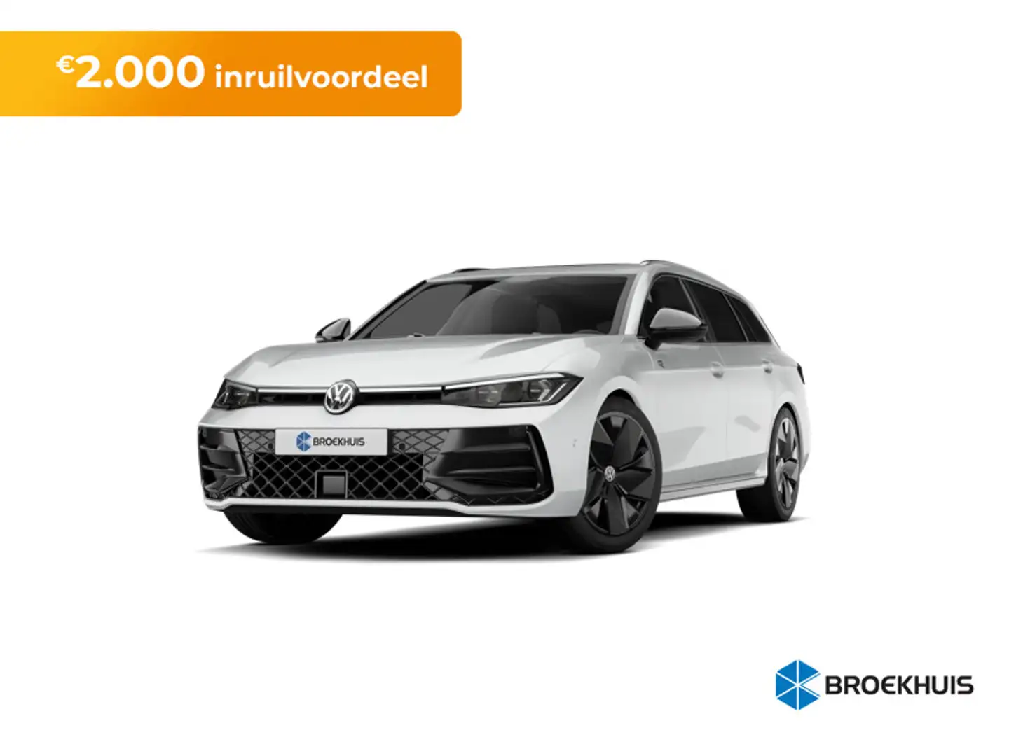 Volkswagen Passat Variant R-Line Edition - eHybrid Inclusief €2000,- inruilv Wit - 1