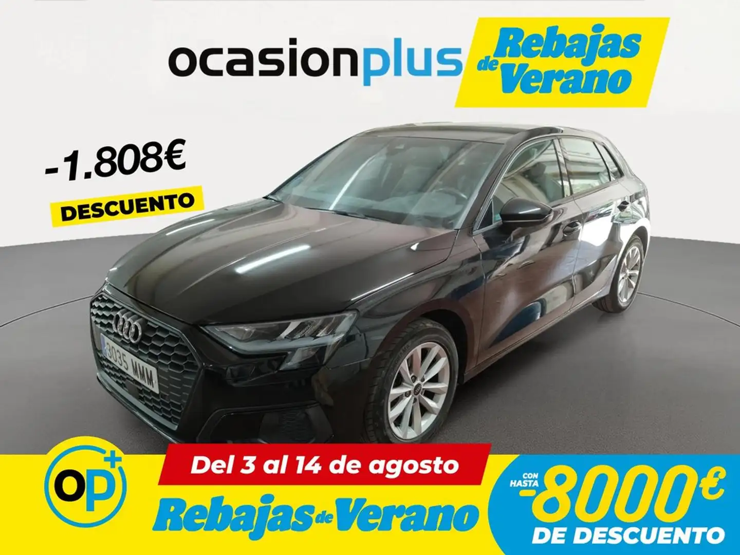 Audi A3 Sportback 30 TFSI S tronic Negro - 1